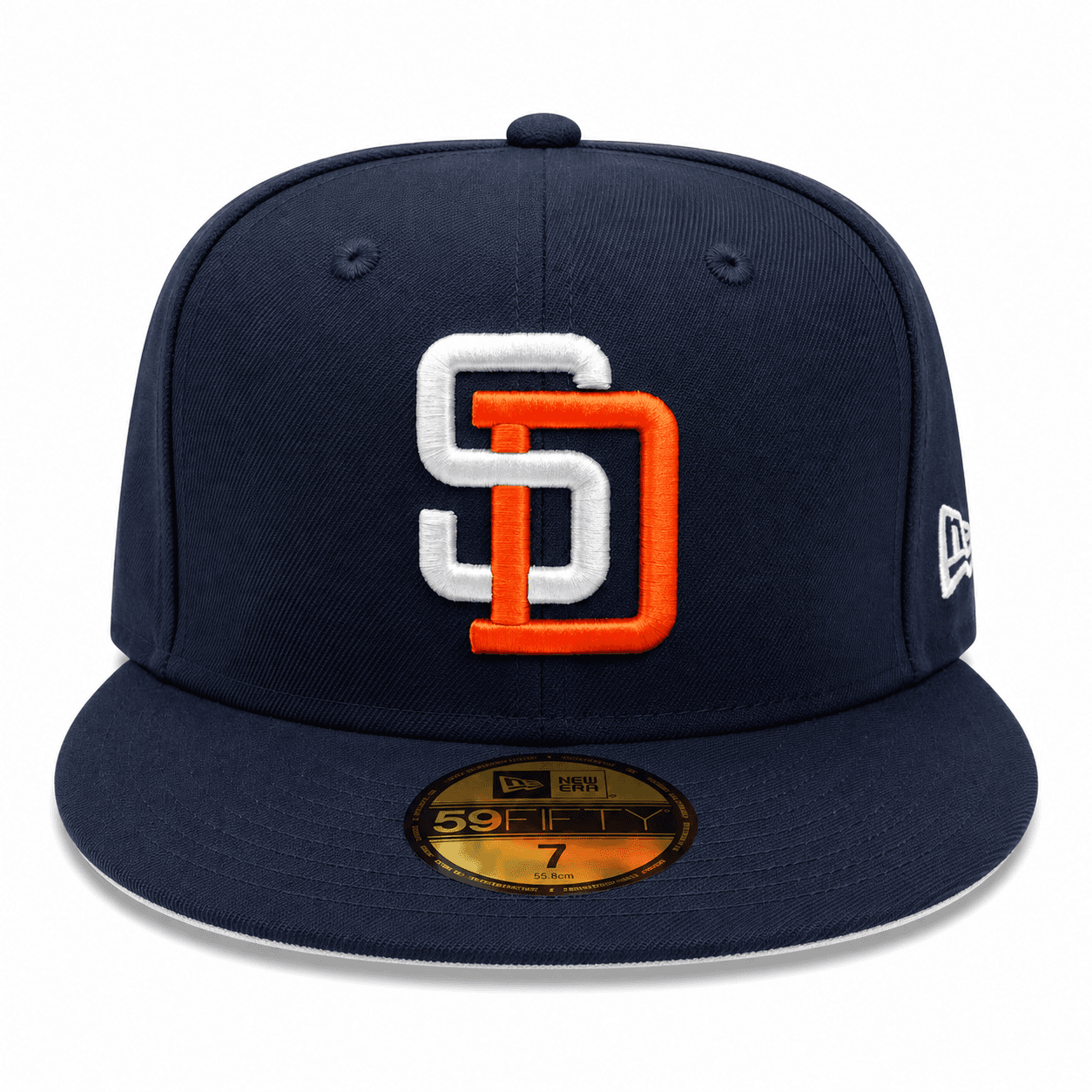 San Diego Padres New Era Cooperstown Navy Orange