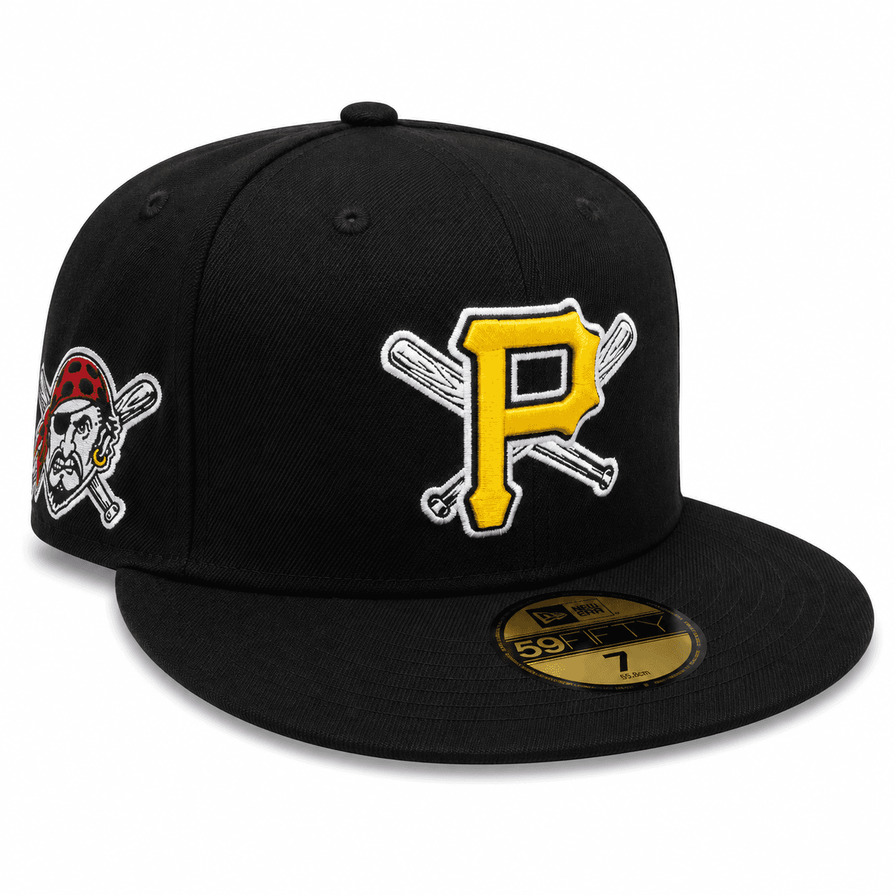 Pittsburgh Pirates New Era Cooperstown Crossed Bats Black Gold