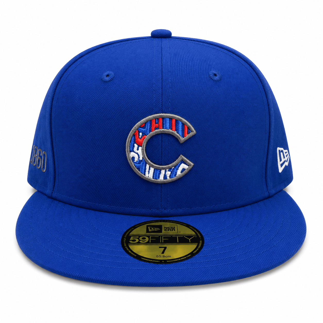 Chicago Cubs New Era State Stitch Royal Blue