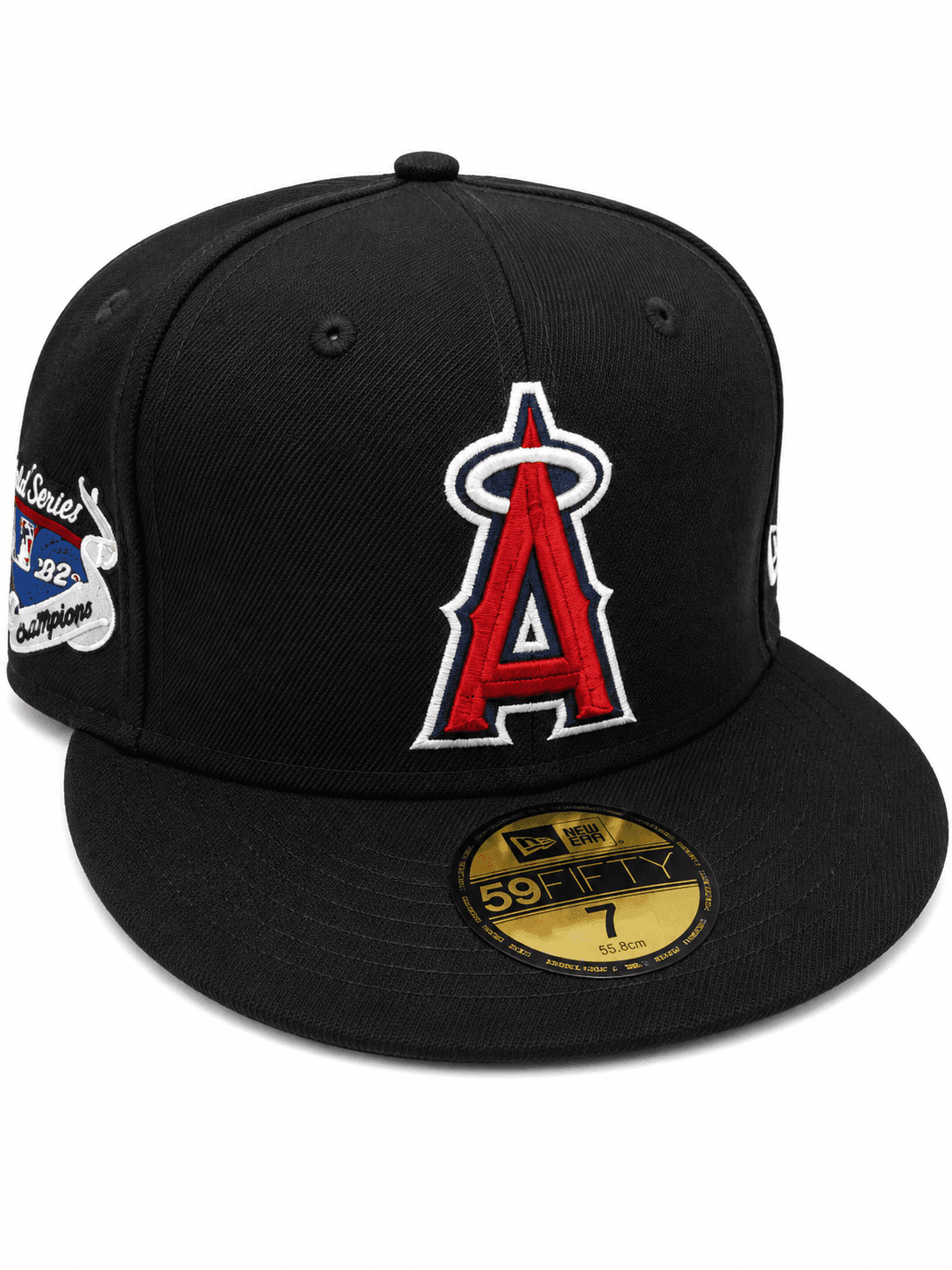 Los Angeles Angels New Era 2002 World Series Champions Black