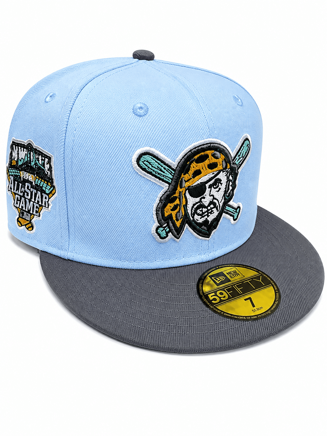 Pittsburgh Pirates New Era 1994 All-Star Game Sky Blue Charcoal Two-Tone