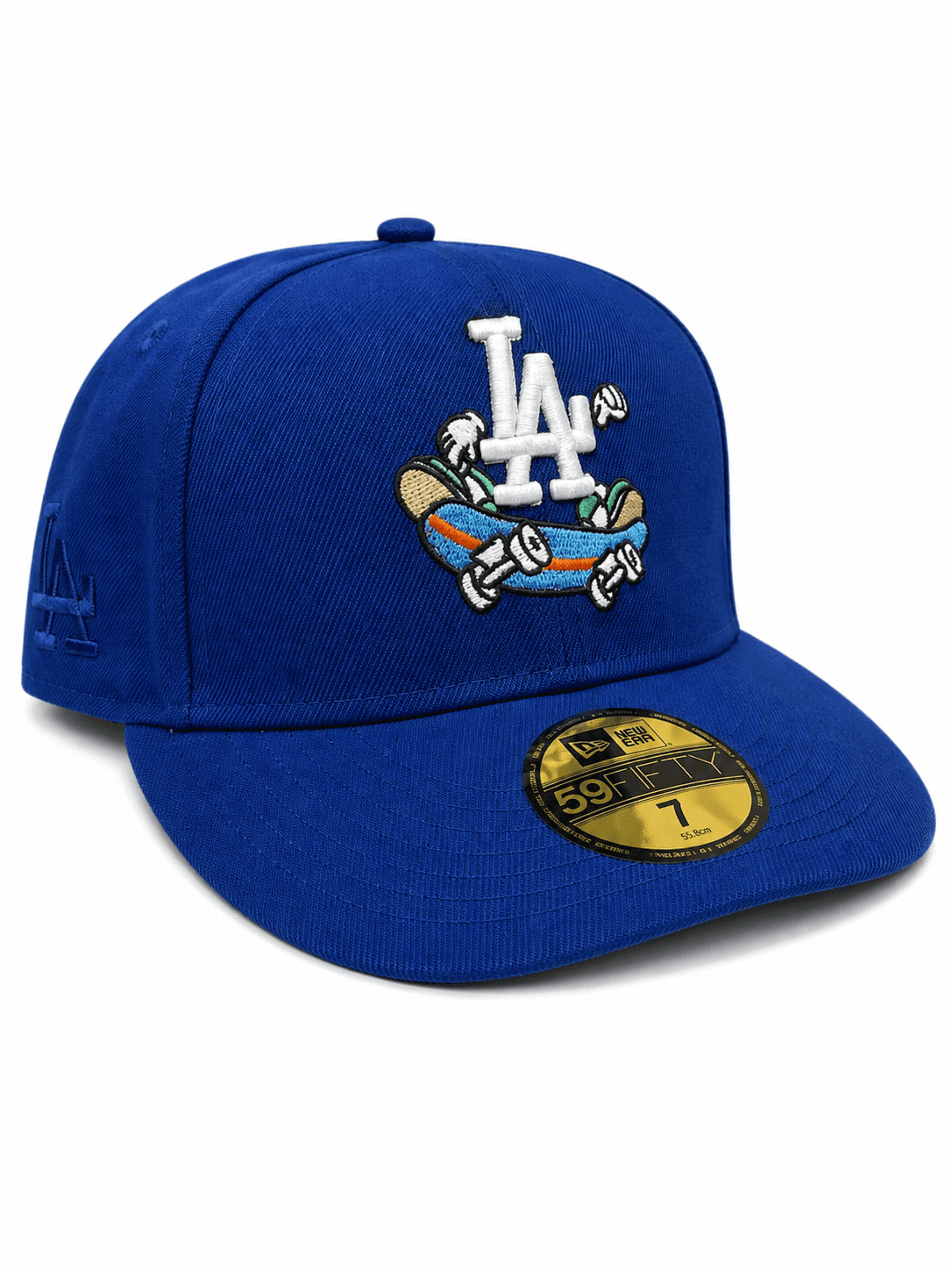 Los Angeles Dodgers New Era Cartoon Skateboard