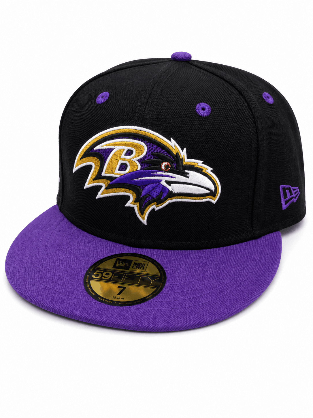 Baltimore Ravens New Era Basic Two-Tone Black Purple