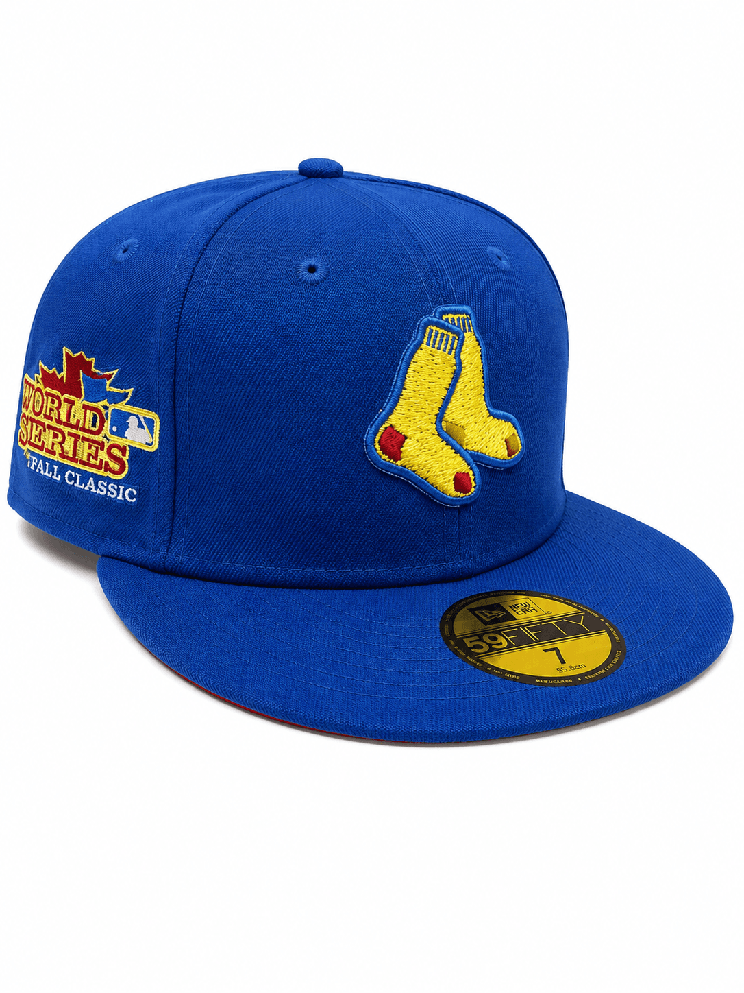 Boston Red Sox New Era Alternate Logo World Series Royal Blue Yellow