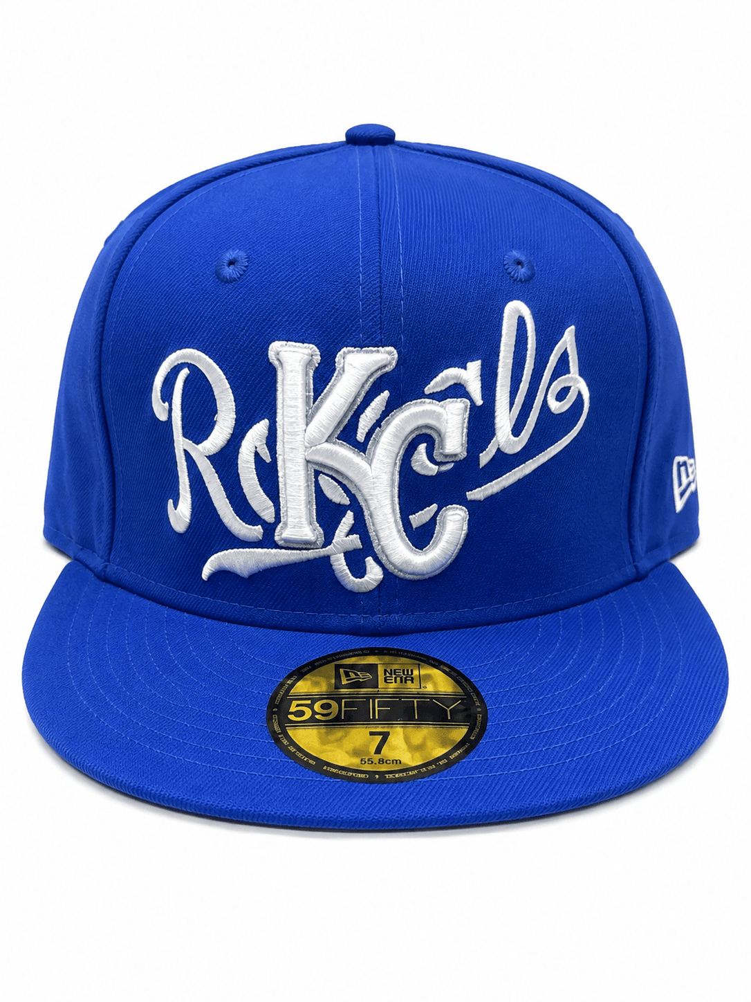 Kansas City Royals New Era Overlap Logo Royal Blue