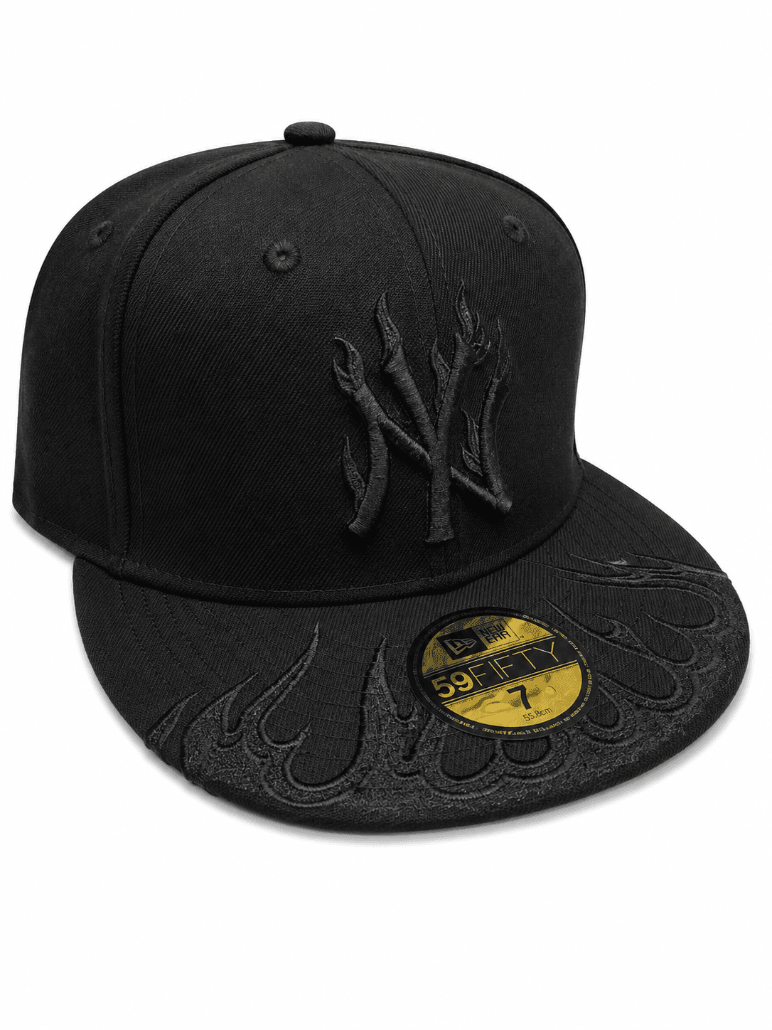 New York Yankees New Era Blackout Flame Brim