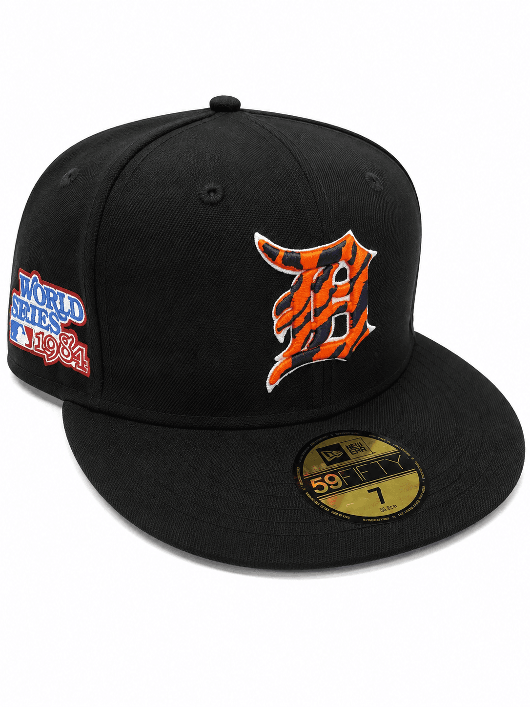 Detroit Tigers New Era 1984 World Series Tigers Skin Black Orange