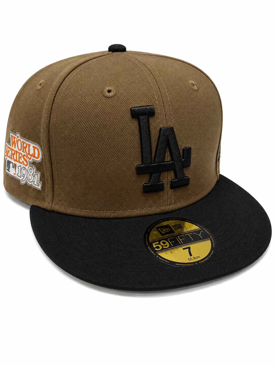 Los Angeles Dodgers New Era 1981 World Series Walnut Black Two-Tone