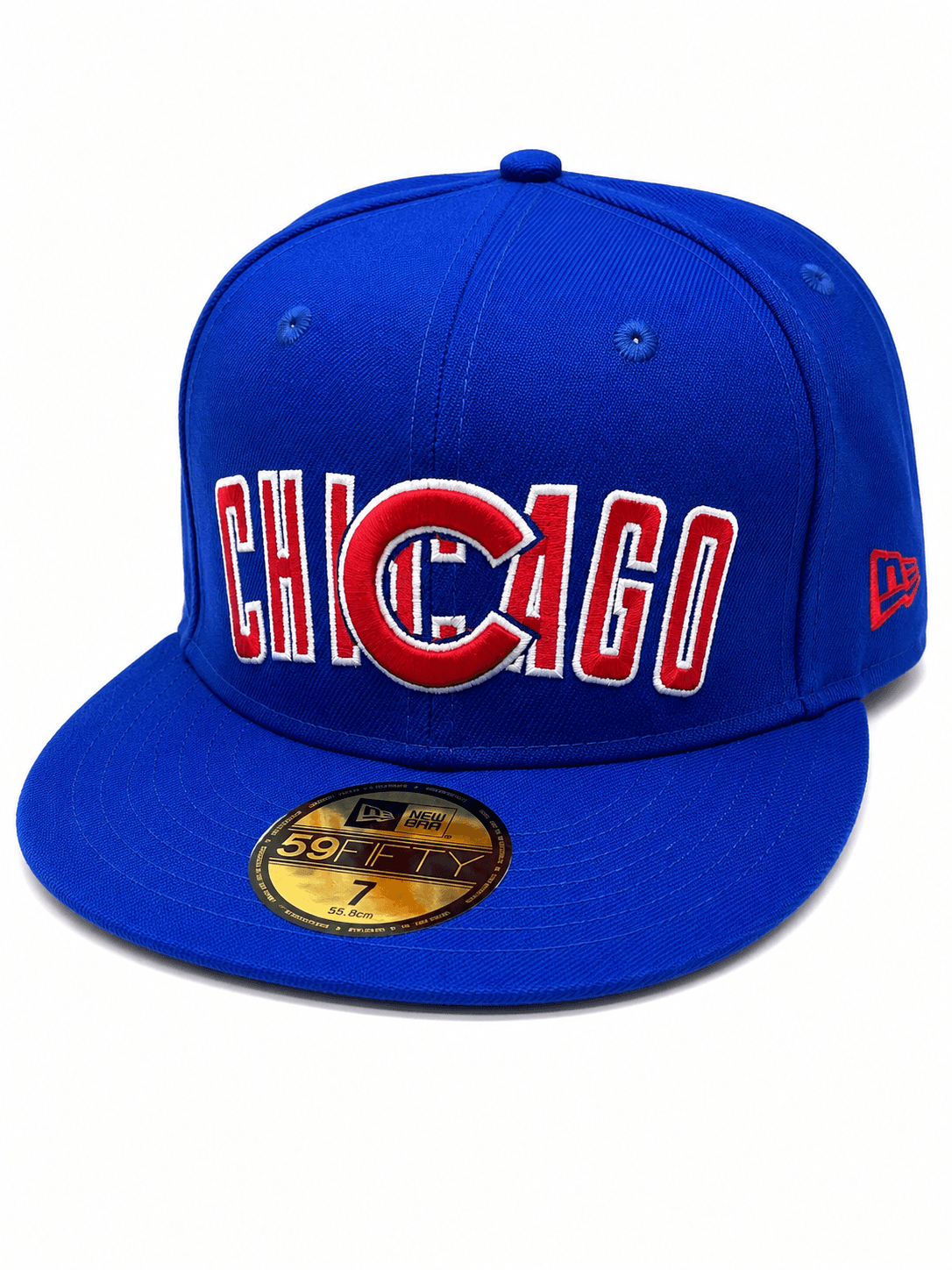 Chicago Cubs New Era City Wordmark Overlap Royal Blue