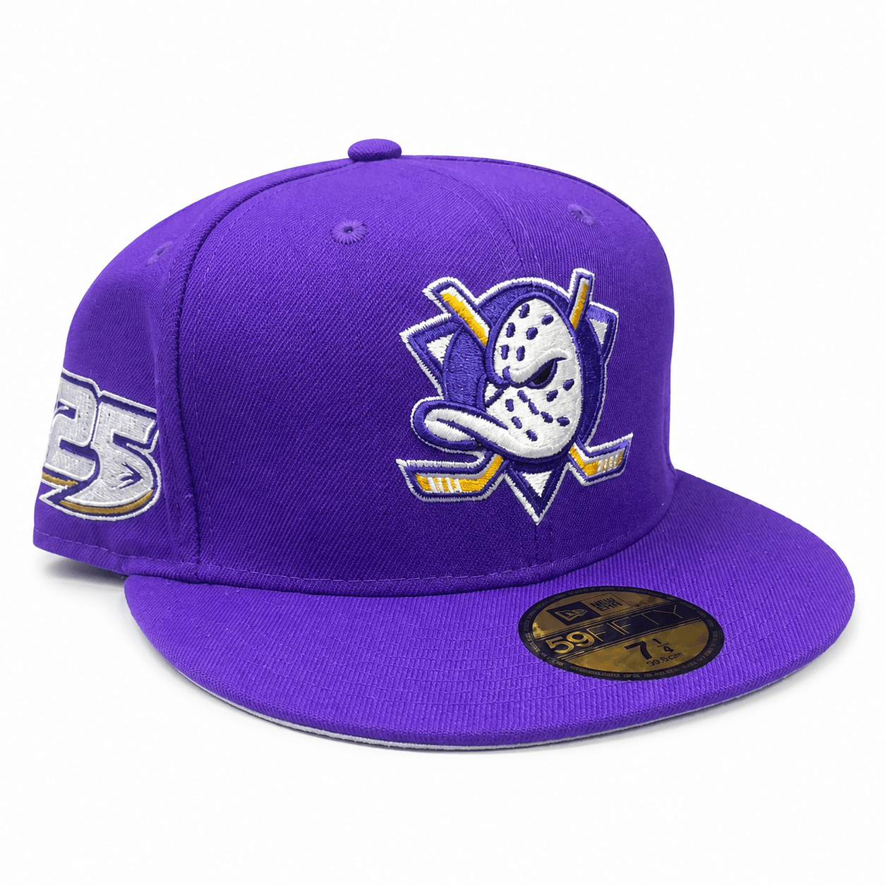 Anaheim Ducks 25th Anniversary Purple Gold Edition