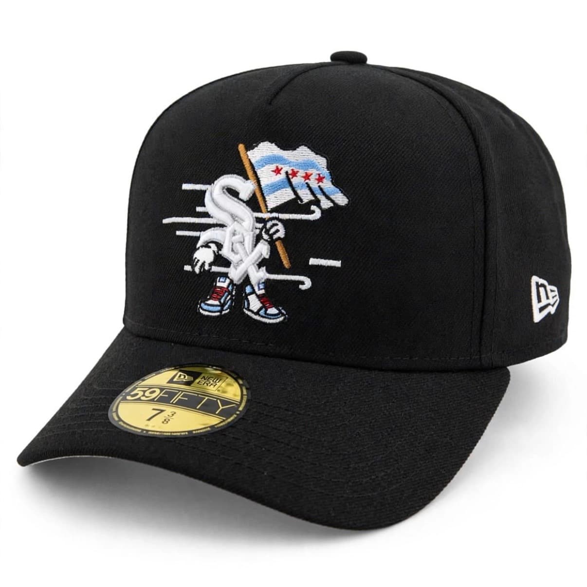 Chicago White Sox MLB Cartoon City Flag
